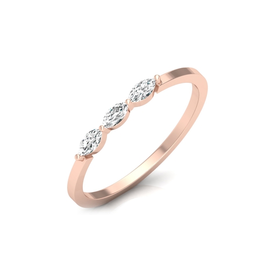 Kimaya Rose Gold Diamond Ring