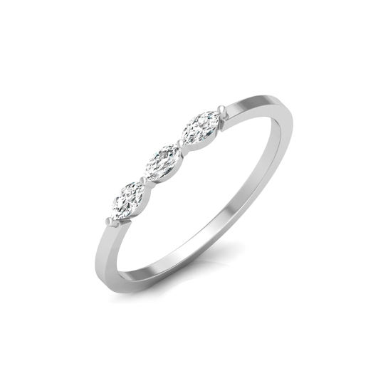 Kimaya White Gold Diamond Ring