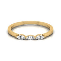 Kimaya Yellow Gold Diamond Ring