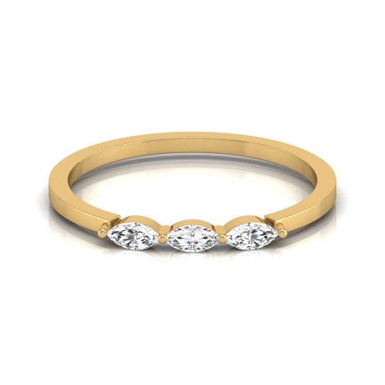 Kimaya Yellow Gold Diamond Ring