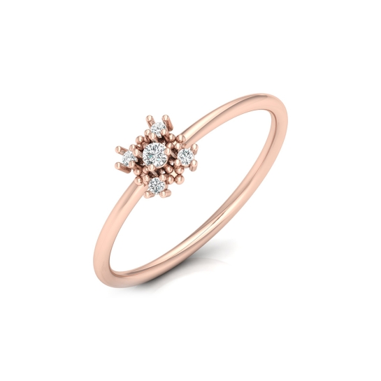 Aria Rose Gold Diamond Ring