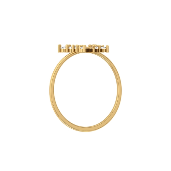 Kiyana Rose Gold Diamond Ring