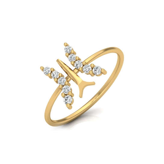 Kiyana Rose Gold Diamond Ring