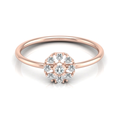 Yaana Rose Gold Diamond Ring