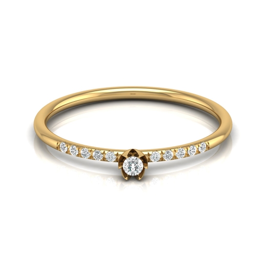 Nihira Rose Gold Diamond Ring