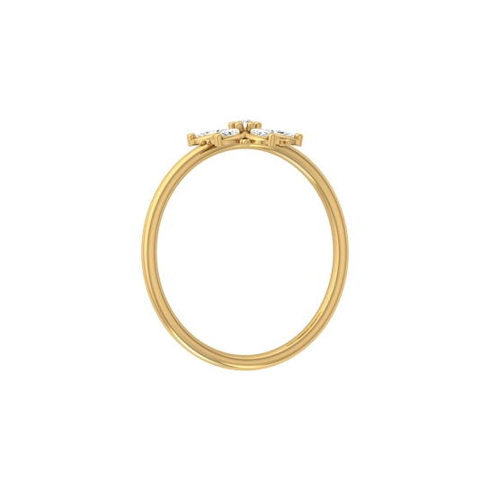 Aarya Rose Gold Diamond Ring