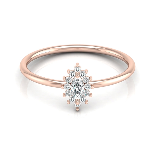 Amara Rose Gold Diamond Ring