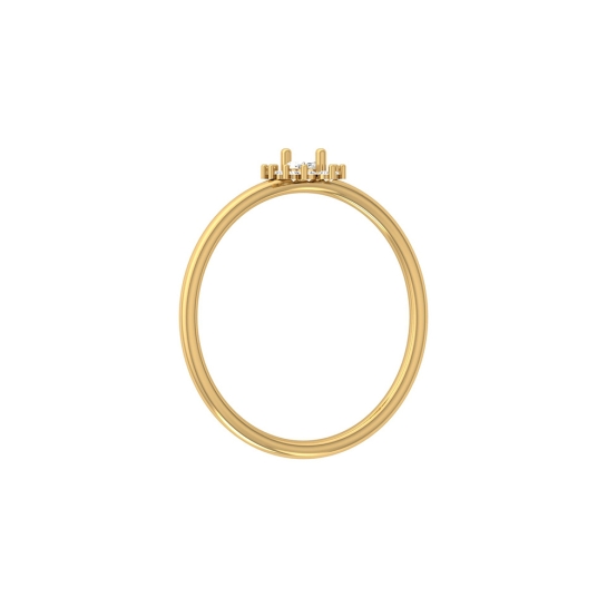 Amara Yellow Gold Diamond Ring