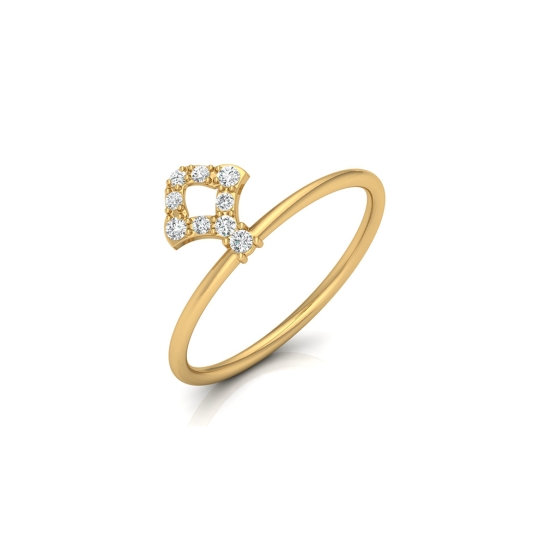 Pritha Rose  Gold Diamond Ring