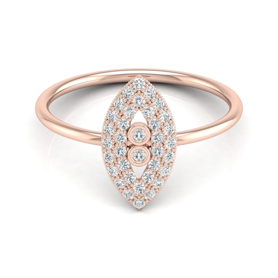 Kim White Gold Diamond Ring
