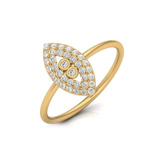 Kim White Gold Diamond Ring