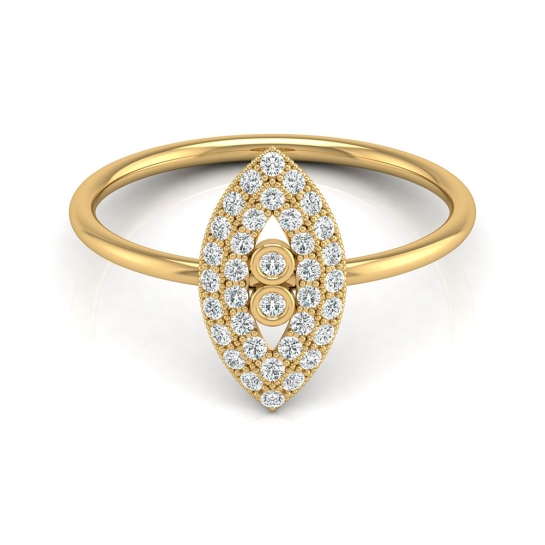 Kim White Gold Diamond Ring