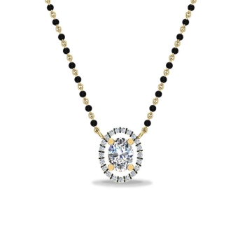 Lustrous Oval Rose M…
