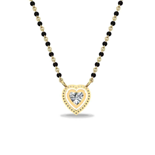 Aabinta Yellow Gold Mangalsutra