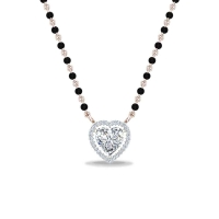 Aabinta Rose Gold Mangalsutra