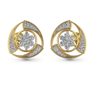 Nitya Diamond Stud E&hellip;