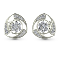 Nitya Diamond Stud Earrings