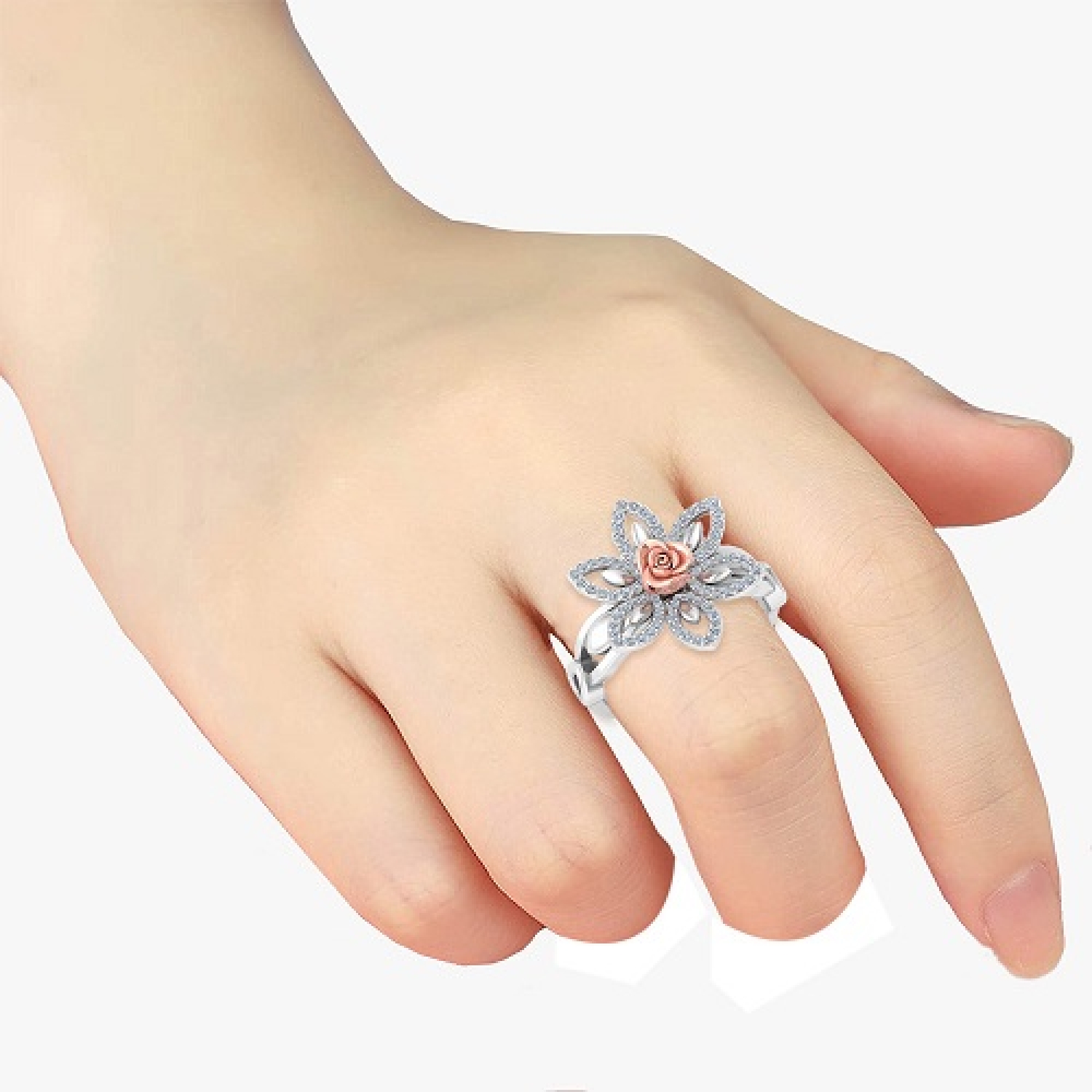 Pandora Infinite Lab-grown Diamond Ring 0.50 carat tw Sterling Silver |  Sterling silver | Pandora US