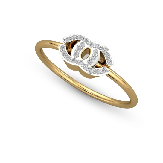 Pooja Gold and Diamond Ring