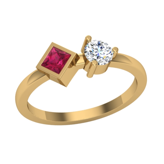 Alka Diamond Ring For Engagement