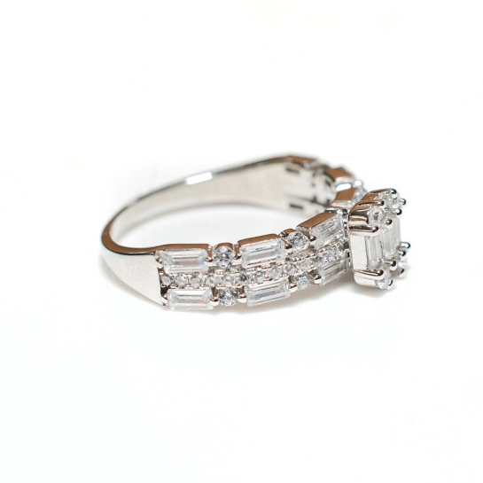 925 Meet Sterling Silver Ring