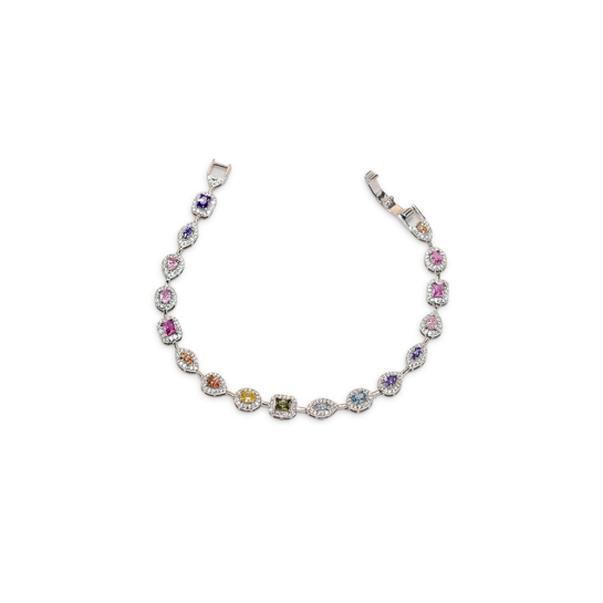 925 Silver Cute Charm Bracelet