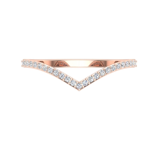 Shagun Chevron Diamond Ring