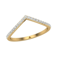 Saumya Chevron Diamond Ring