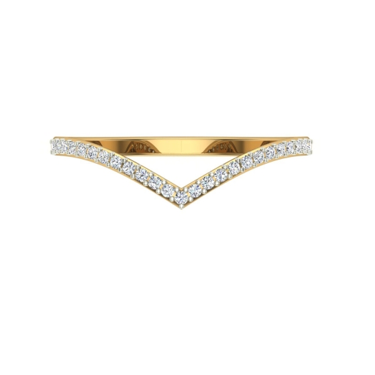 Saumya Chevron Diamond Ring