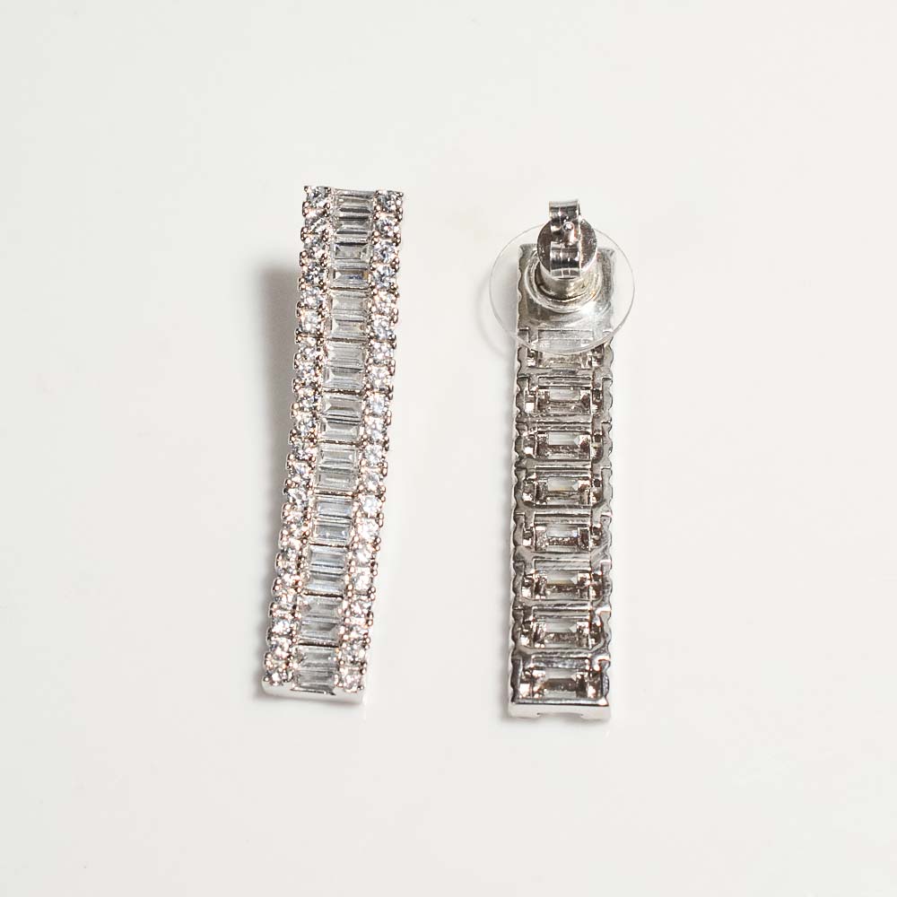 925 Sterling Silver Drop Earrings