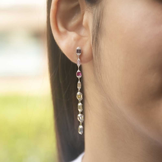 925 Sterling Silver Cute Drop Earrings