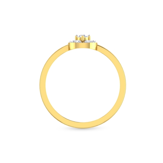 Poorva Gold and Diamond Ring