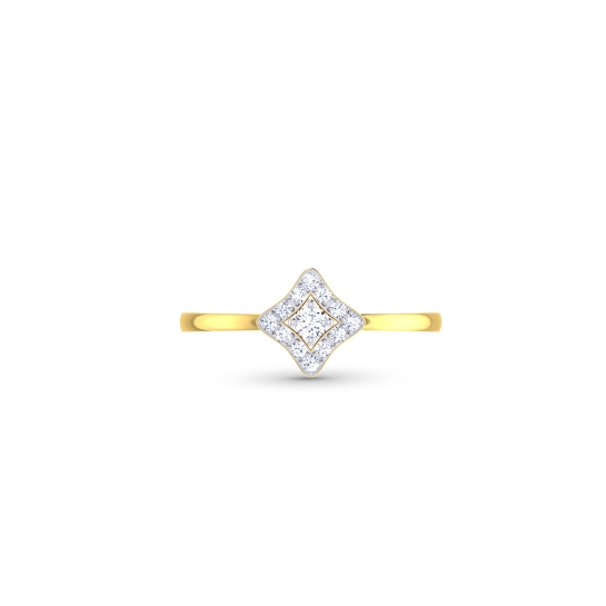 Aparna Gold Diamond Ring