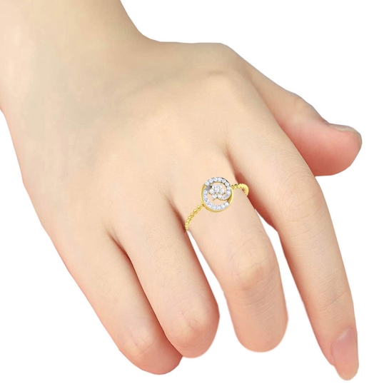 Harshita Gold and Diamond Ring