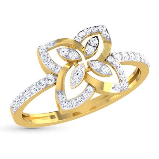 Aurelia Gold and Diamond Ring
