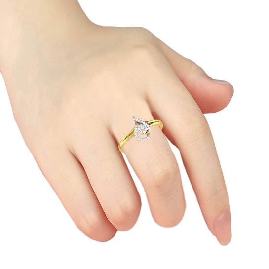 Kahlani Gold and Diamond Ring