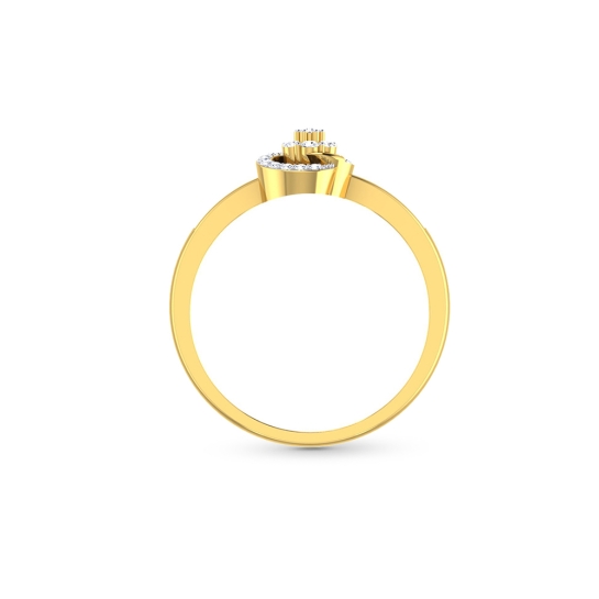 Kahlani Gold and Diamond Ring