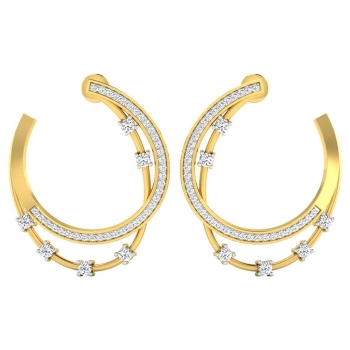 Lancy  Diamond Earri…
