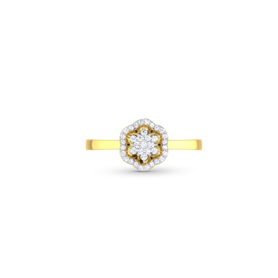 Annalee Gold Diamond Ring