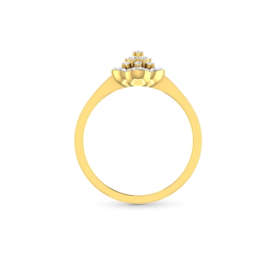 Annalee Gold Diamond Ring