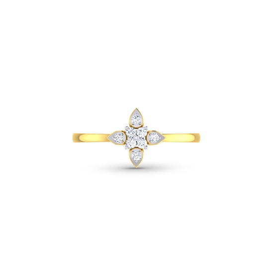 Parineeti Gold Diamond Ring