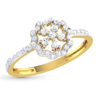 Jaya Gold and Diamond Ring