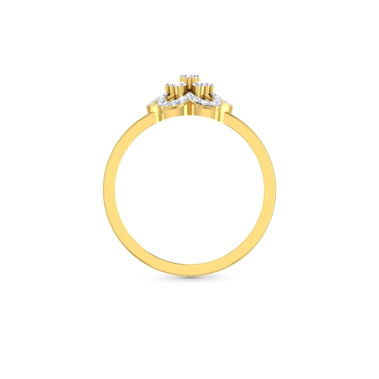 Devina Gold Diamond Ring