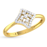 Nirvi Gold Diamond Ring