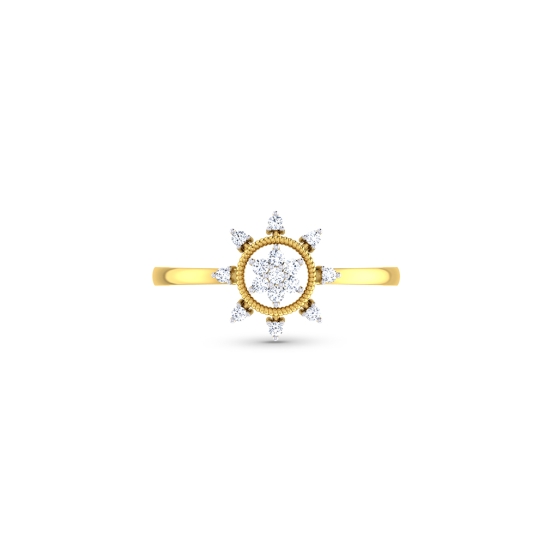 Pratiksha Gold Diamond Ring