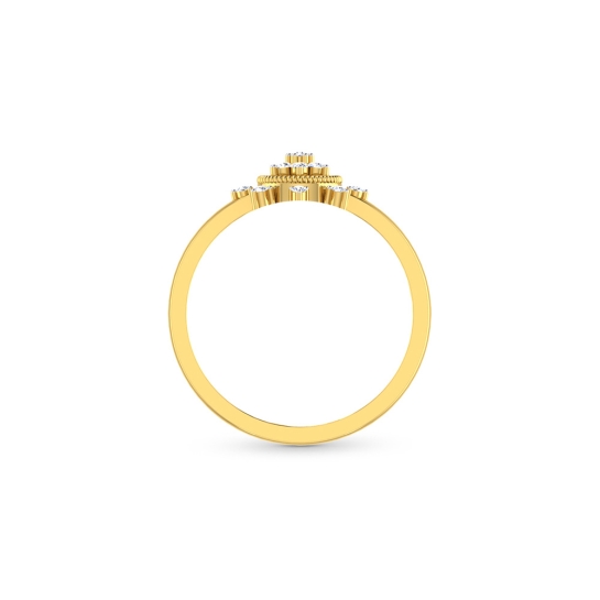 Pratiksha Gold Diamond Ring