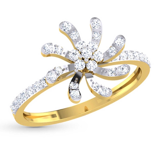 Kesia Gold and Diamond Ring