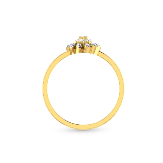 Shefali Gold Diamond Ring