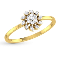 Shefali Gold Diamond Ring