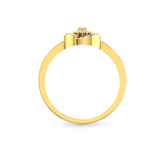 Janhvi Gold and Diamond Ring